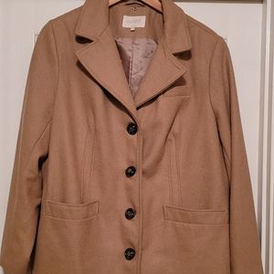 Tan Pea Coat